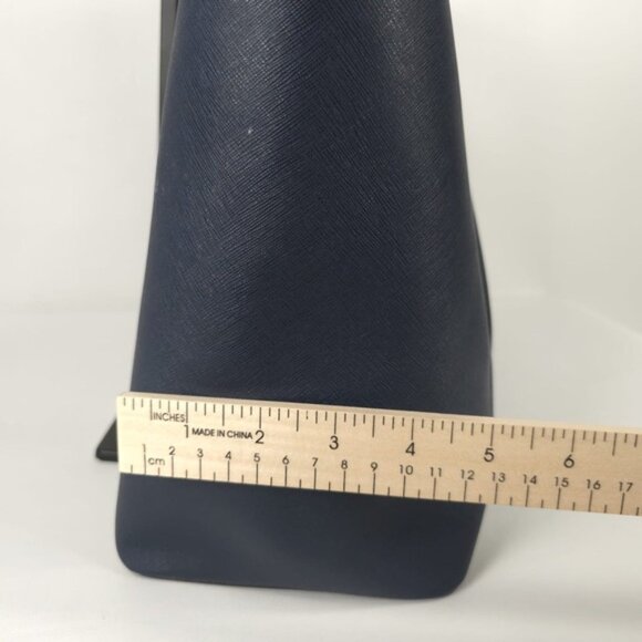 MICHAEL KORS LEATHER LOGO Navy Sady‎ Large Tote Bag IM-1904 F19 35T7GD4T7L 406 - Picture 11 of 16